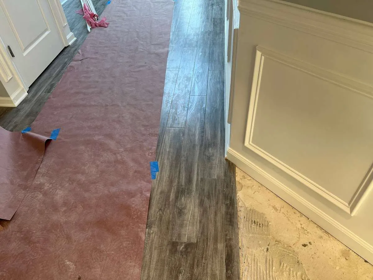 Completed marble shower restoration in Lake Goodwin